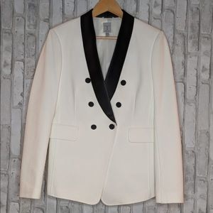 White and black women’s blazer